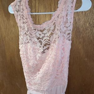 David’s bridal petal dress